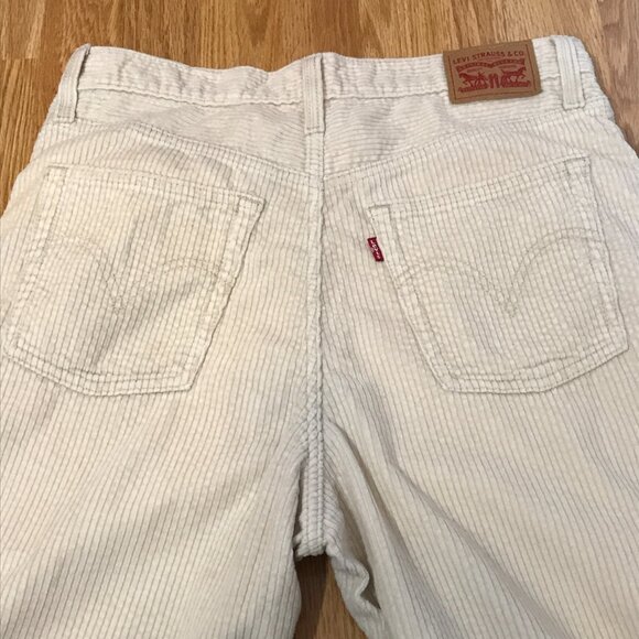 Levi's Ribcage Straight Ankle Jean Corduroy Pants Size 31 - Picture 11 of 14